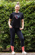 BARE Neon Logo T-Shirt - Black